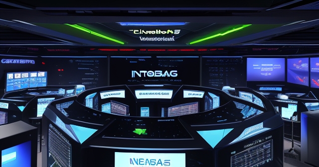 Futuristic data centers symbolizing AI growth