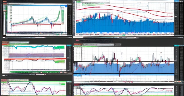 abstract representation of market volatility