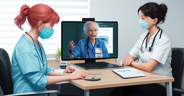 An infographic showing the benefits of telehealth