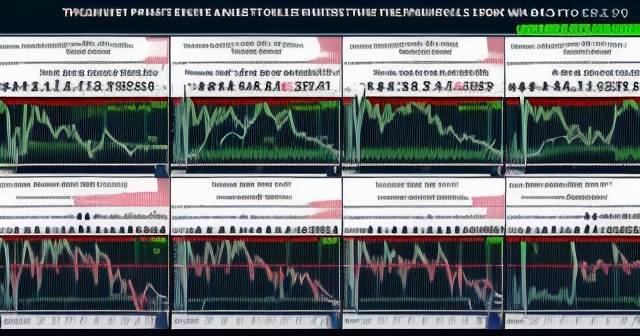 Investor analyzing market trends