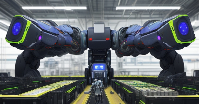 Visual representation of automation software interface
