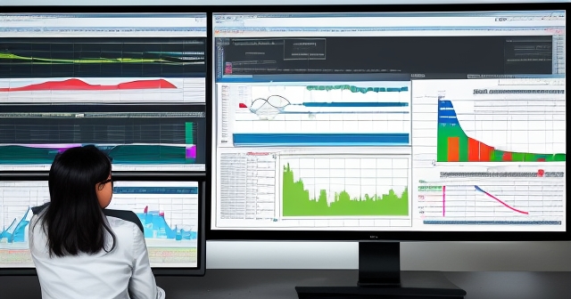 A diverse group of traders discussing strategies in a modern office