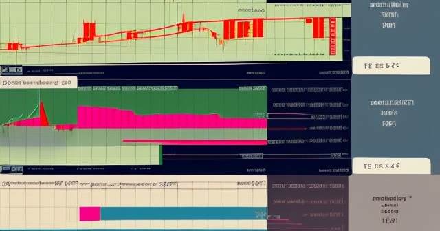 Dynamic Forex trading scene with candlestick analysis