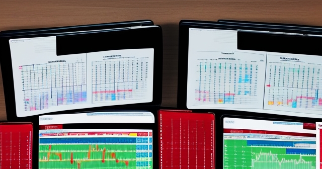 A trader analyzing market movements post economic release