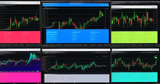 A classroom setting with students learning trading