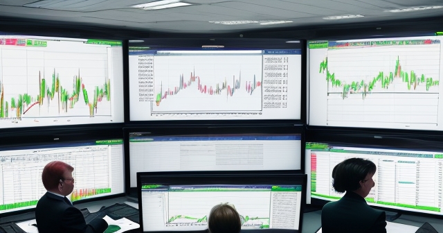 A graph showing rising and falling prices with CFDs highlighted
