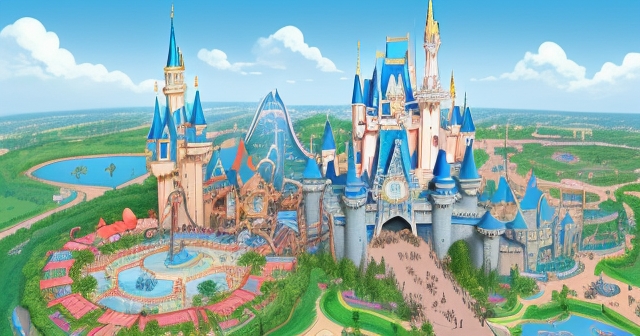 Families enjoying their time at Disney parks