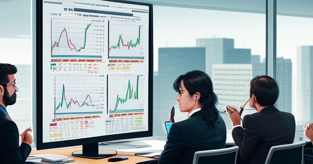 A trader using multiple screens to monitor CFD markets