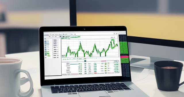 detailed trading journal on desk