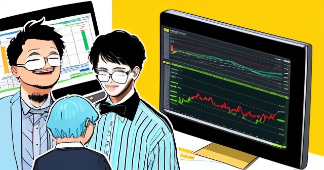 A visual metaphor for stock splits and market dynamics