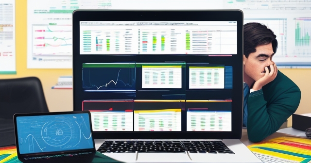 Colorful infographic of CFD trading terms