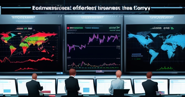Infographic showing currency fluctuations