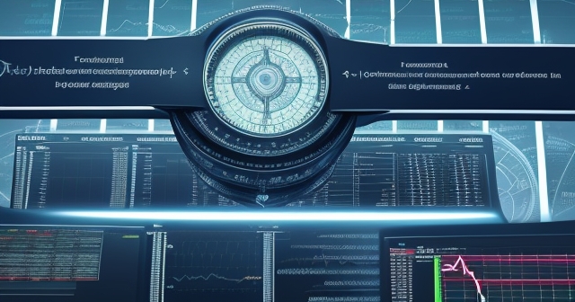 trader with a compass in the market