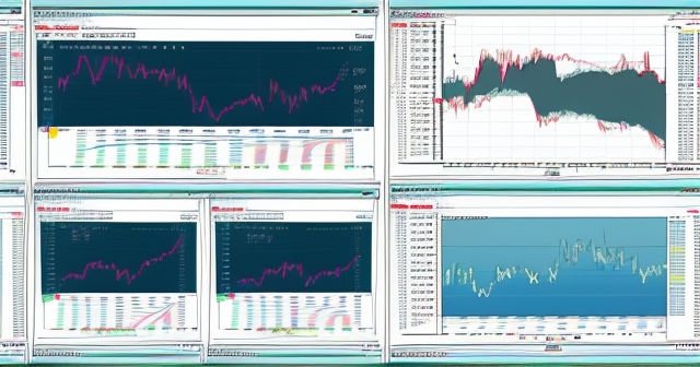 A trader analyzing stock movements