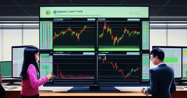 Diverse currency pairs displayed