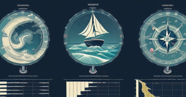 A sailor navigating through complex waters