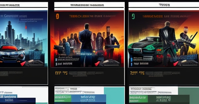 An investor analyzing Take-Two's financial reports in a modern office