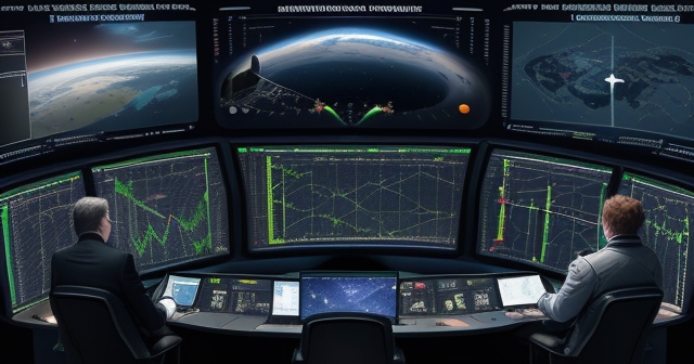 A vibrant space scene showing Rocket Lab's missions
