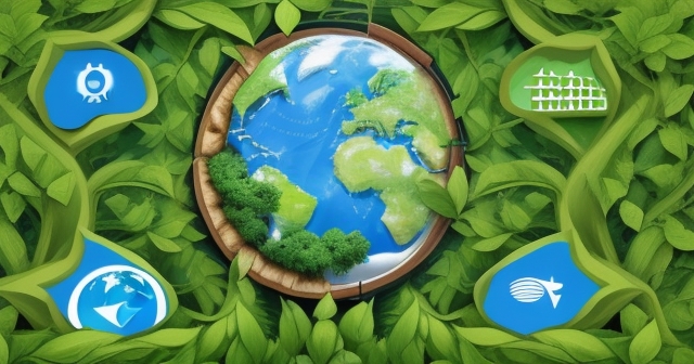 Illustration of diverse stocks and bonds interconnected by green vines