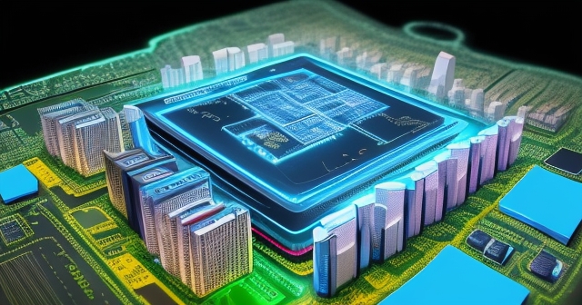Chinese tech company innovation concept