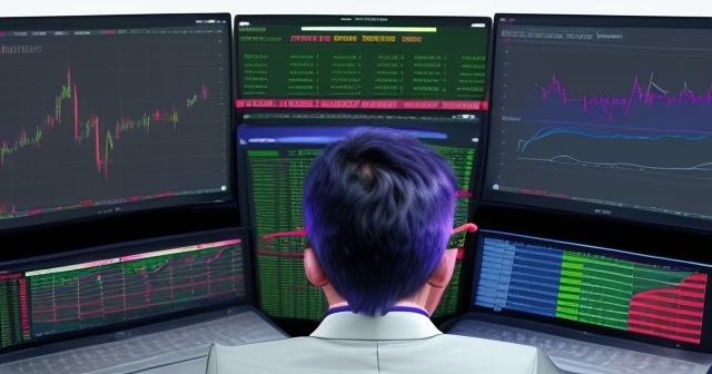 visual representation of profit gains over time