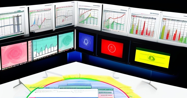 A vibrant forex trading scene