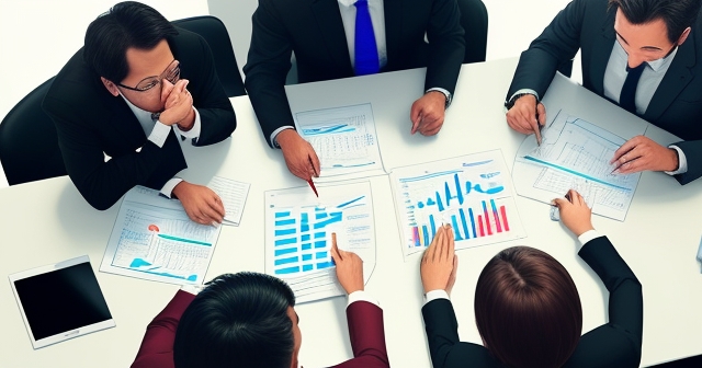 A portfolio showing various investments in different sectors