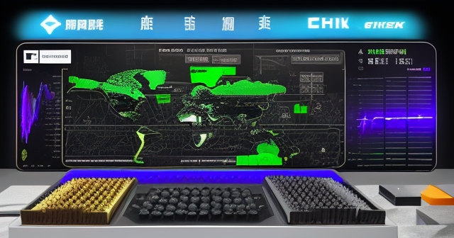 Geopolitical chessboard with AI chips