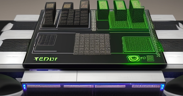 AI chip factory under tension