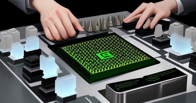 Tencent stockpiling NVIDIA chips visualization