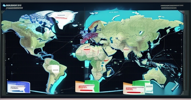 Investors assessing risks in a global market