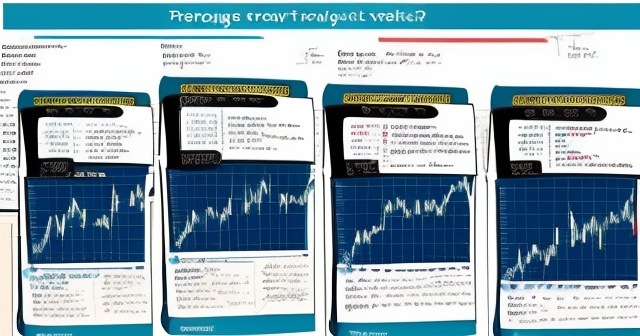 trader reviewing goals
