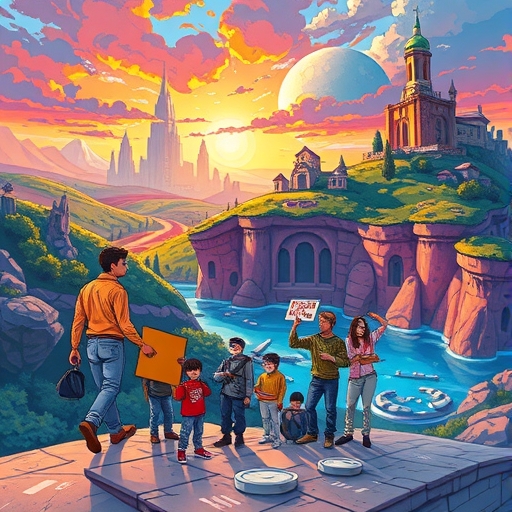 Illustrated characters representing developers protesting for better working conditions.