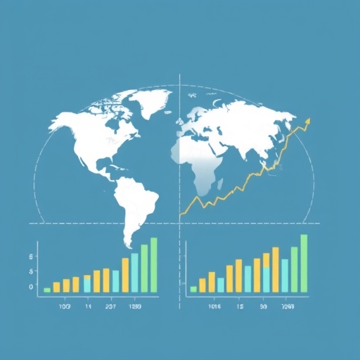 Illustration of value investing principles with stocks and charts