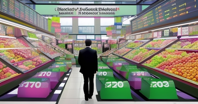 colorful charts representing inflation trends