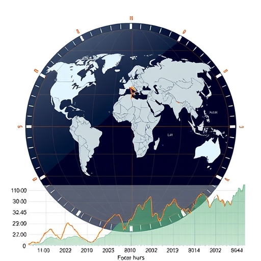 An illustration of traders actively exchanging currencies during peak hours