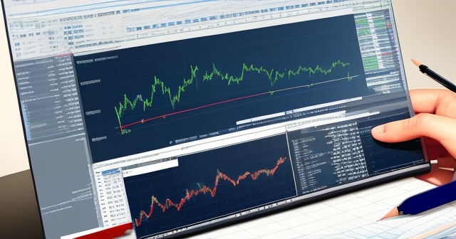 stock market trends visualization