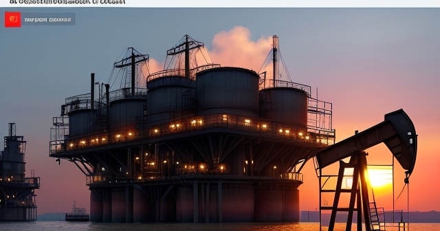 financial charts with crude oil prices