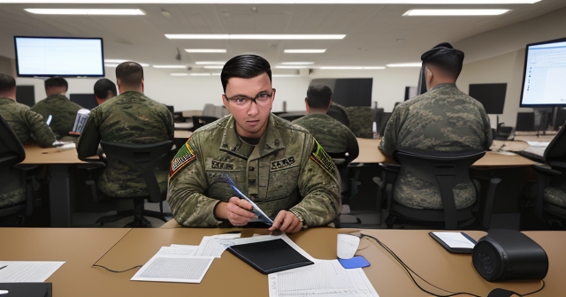A high-tech military operation scene