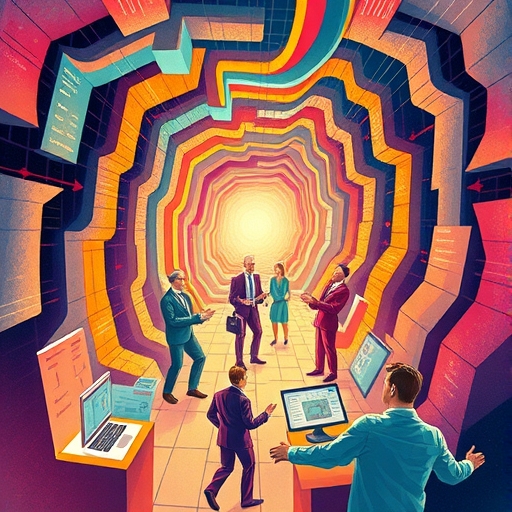 An abstract illustration representing the labyrinth of private equity deals