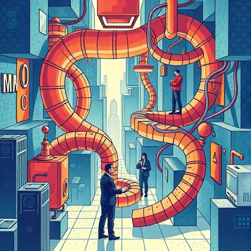 A visual metaphor for valuation dynamics in the healthcare technology sector
