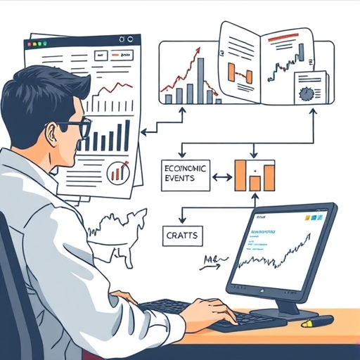 A trader confidently executing a trade based on backtested strategies