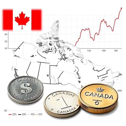 Loonie coins in a trading environment