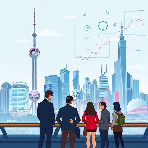 A diverse group of investors discussing China tech ETFs