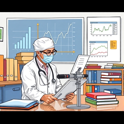 Classroom with economics and science books