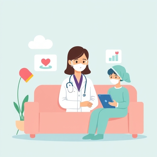 Patients engaging with telehealth platforms for virtual consultations.