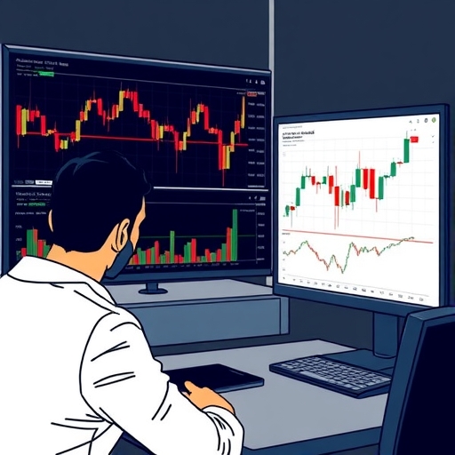 A visual representation of MACD and trend filters in action.