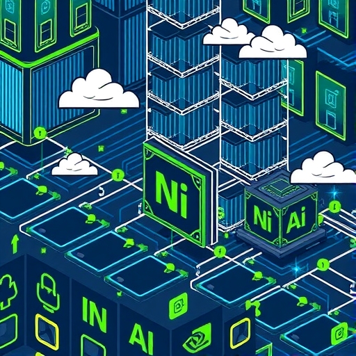 Modern AI market with Nvidia's dominance