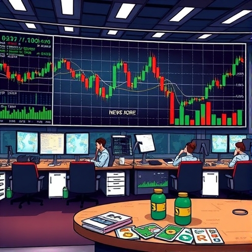 global currencies symbolizing market volatility