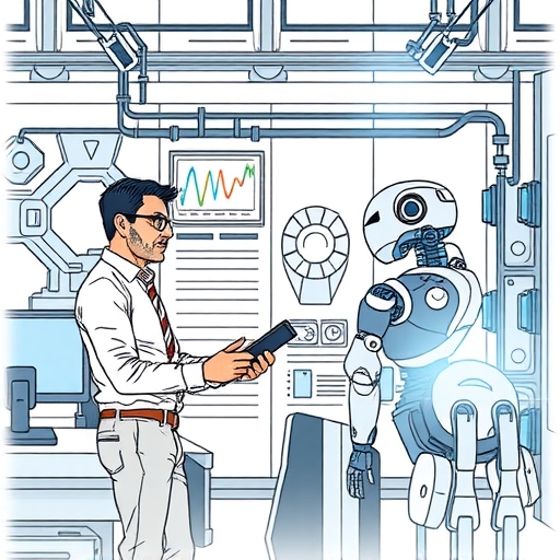 A visionary tech conference scene where Trevor Blackwell shares insights with aspiring entrepreneurs.